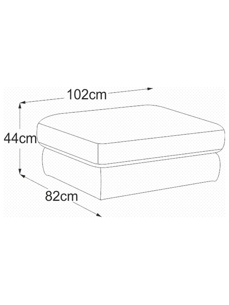 Parma Sofa | "Megahocker"