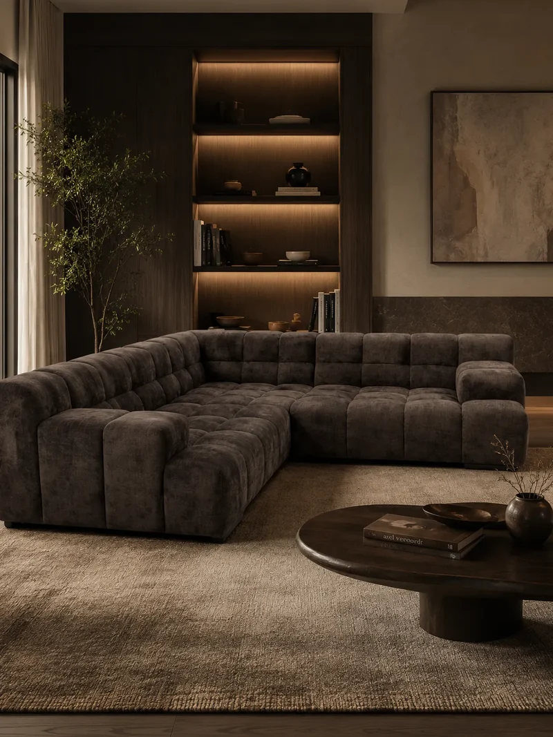 Temple Sofa | "Element Armteil links + Ecke + Element Armteil rechts"