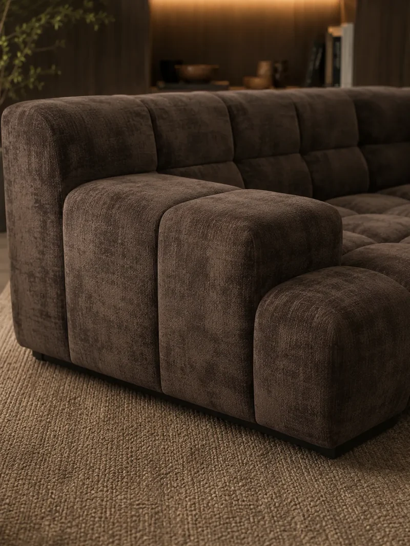 Temple Sofa | "Element Armteil links + Ecke + Element Armteil rechts"