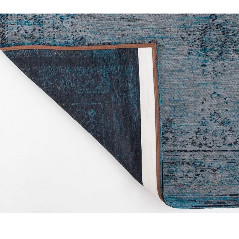 Ornament Grey Turquoise Teppich