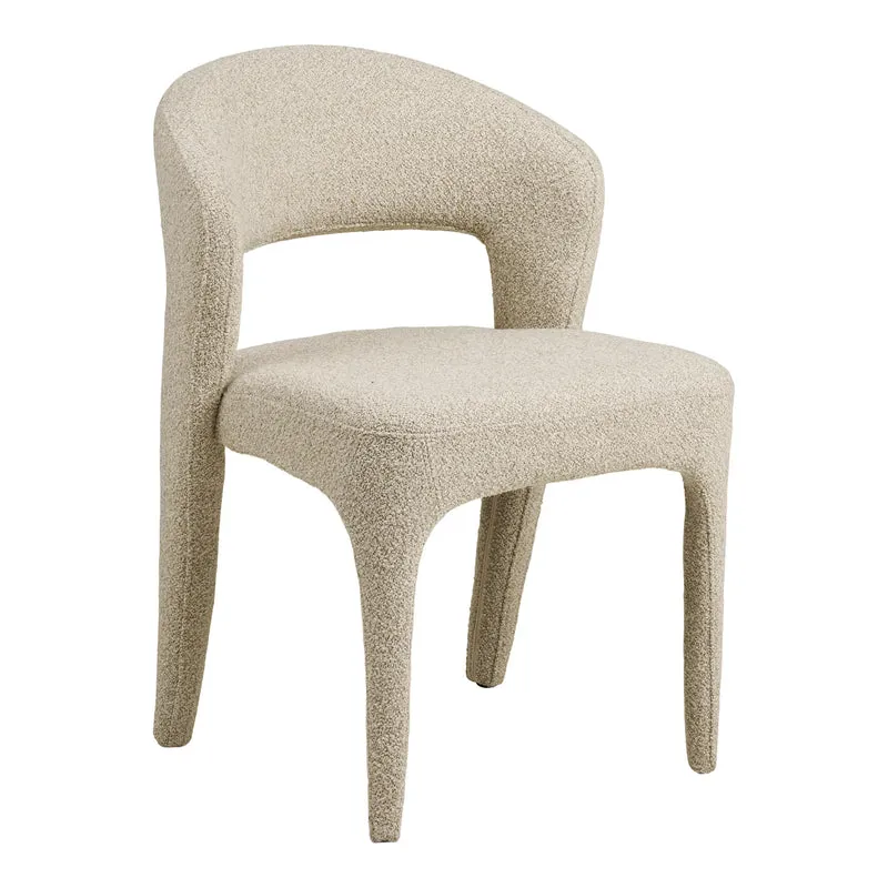 Polsterstuhl Boucle, beige