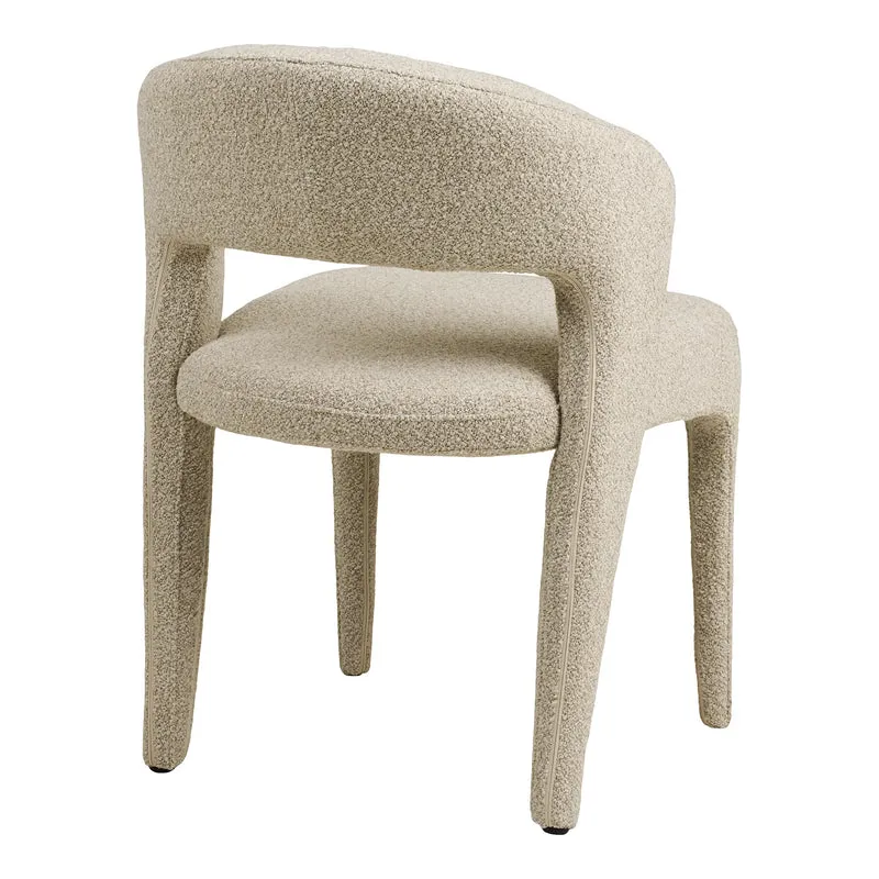 Polsterstuhl Boucle, beige