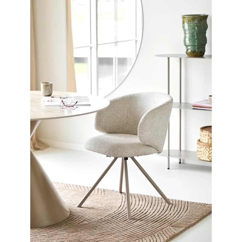 Drehstuhl Domes, beige