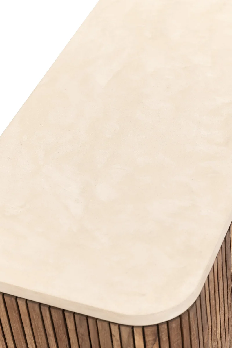 Sideboard Mata L 140cm, Teakholz