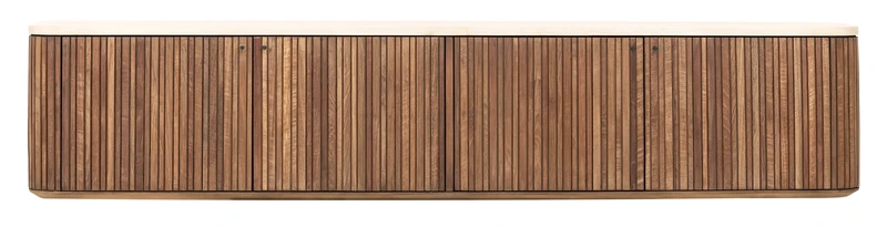Lowboard Mata L 180cm, Teakholz