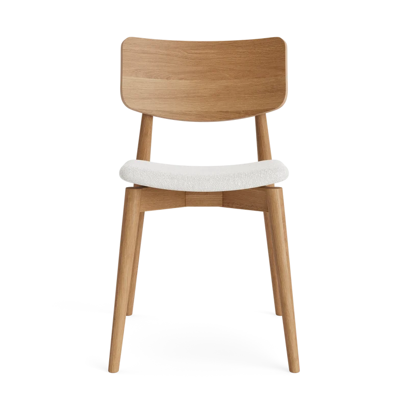 Chiara Chair mit Stoffsitz
