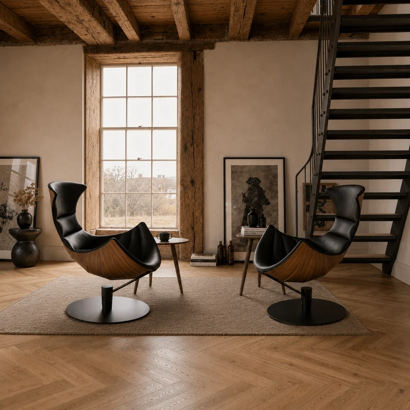 Lobster Chair – vorderseitig gepolstert