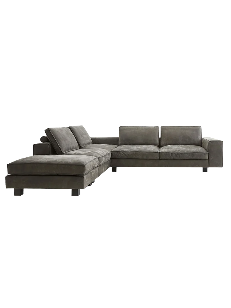 Ecksofa | "Montreal" mit Hocker
