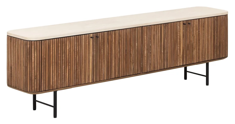 Sideboard Mata L 180cm, Teakholz