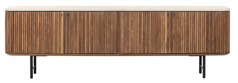 Sideboard Mata L 180cm, Teakholz