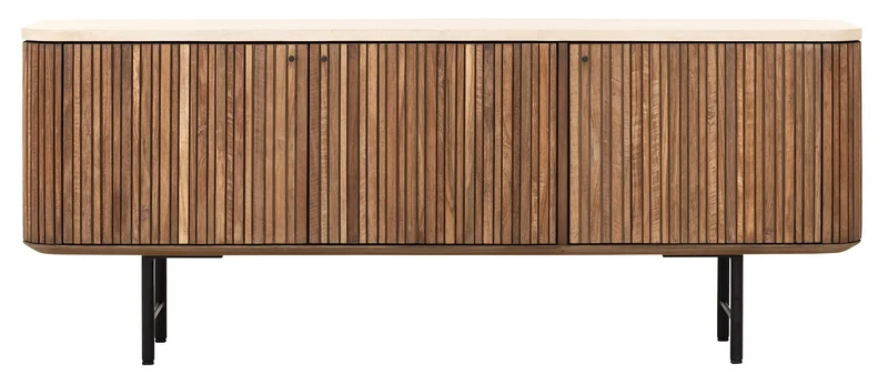 Sideboard Mata L 140cm, Teakholz