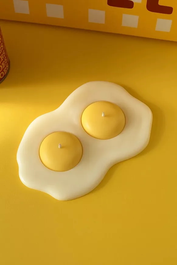 Bougie - Oeuf au Plat Double