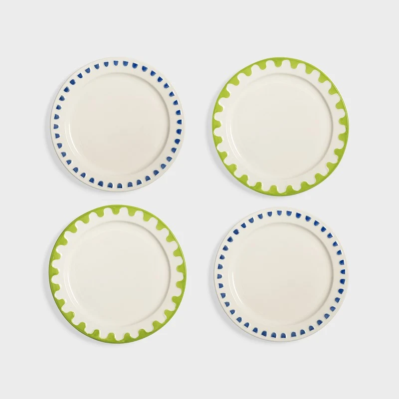 SET DE 4 ASSIETTES MEDIUM