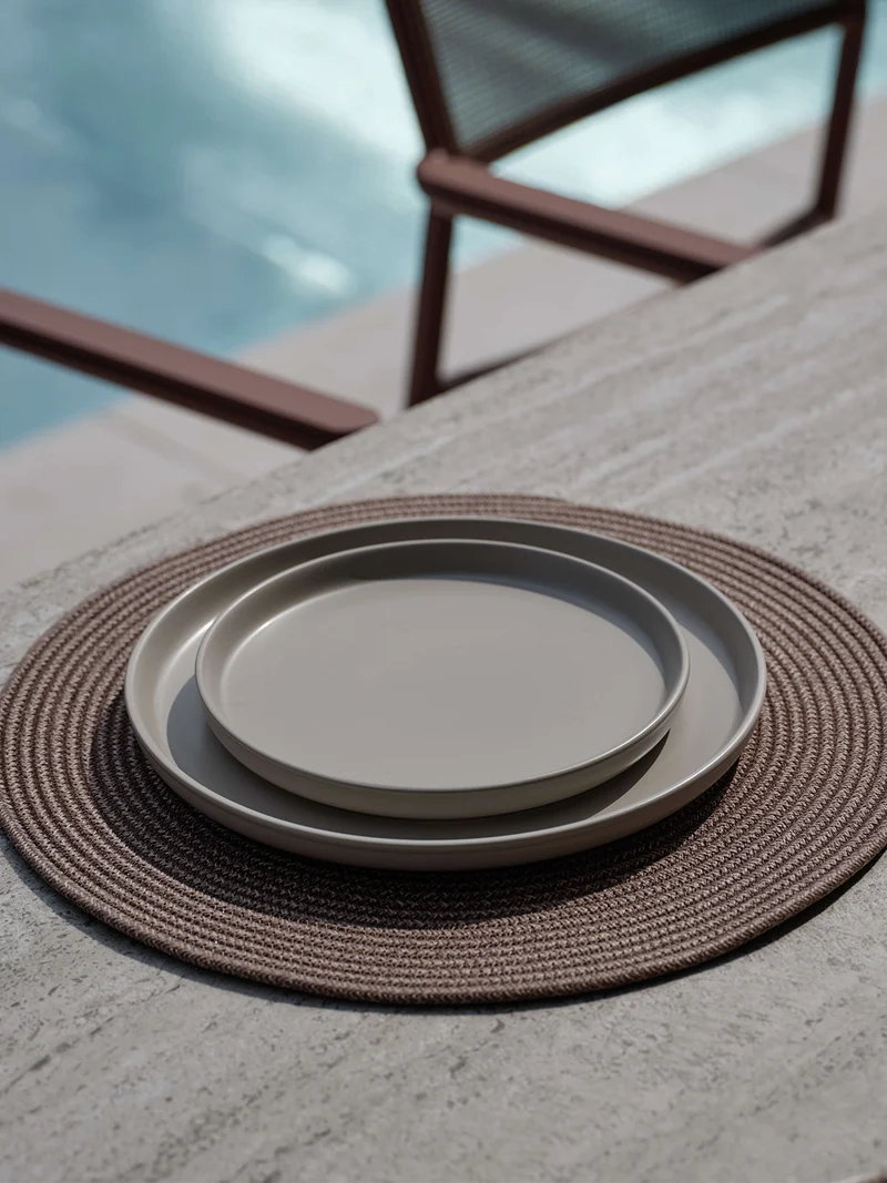 Tischset ø 40 cm Kordel Terra