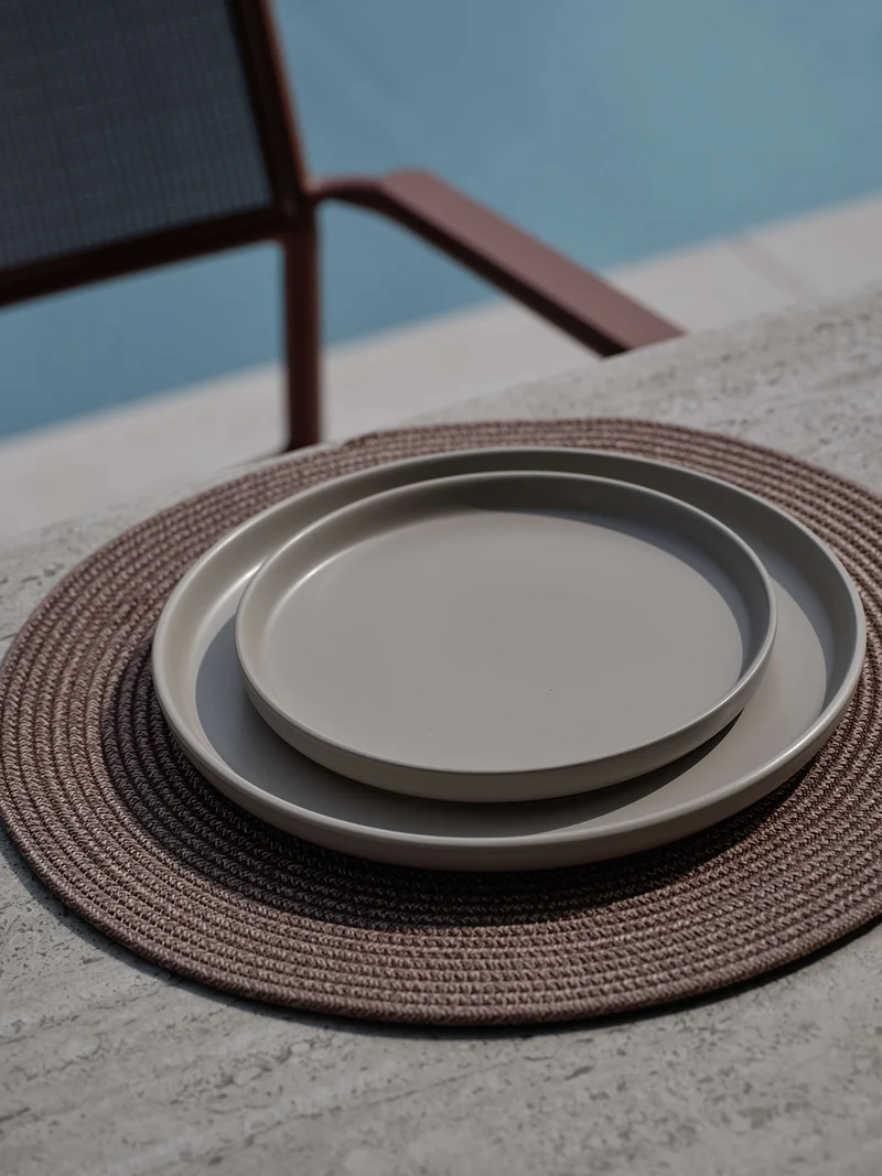Tischset ø 40 cm Kordel Terra
