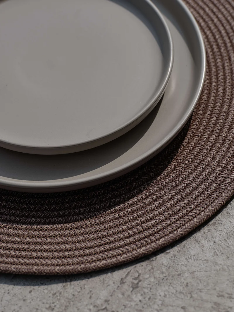 Tischset ø 40 cm Kordel Terra