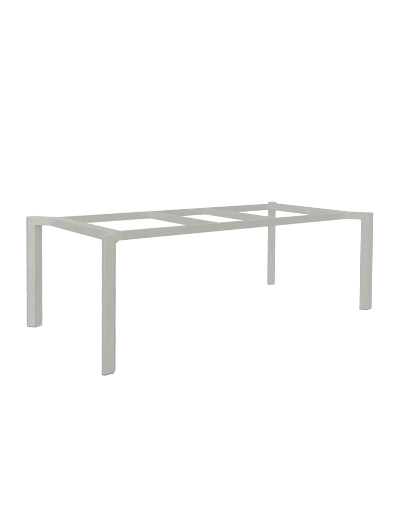 Tischgestell 160x90 cm Penta Aluminium greige