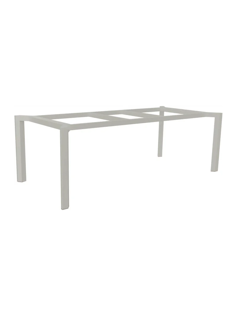 Tischgestell 220x100 cm Penta Aluminium greige
