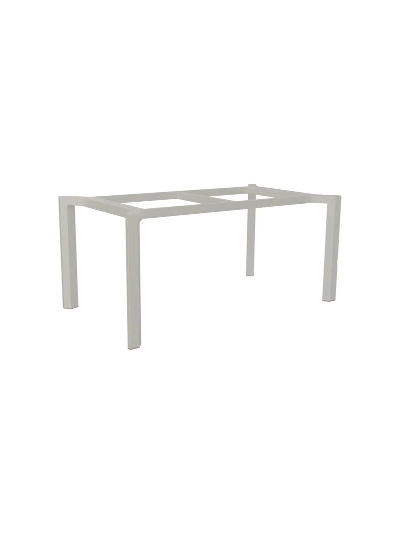 Tischgestell 160x90 cm Penta Aluminium greige
