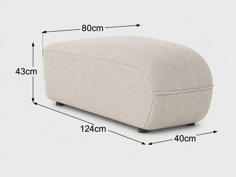 Fluffy Sofa | "Trapezelement"