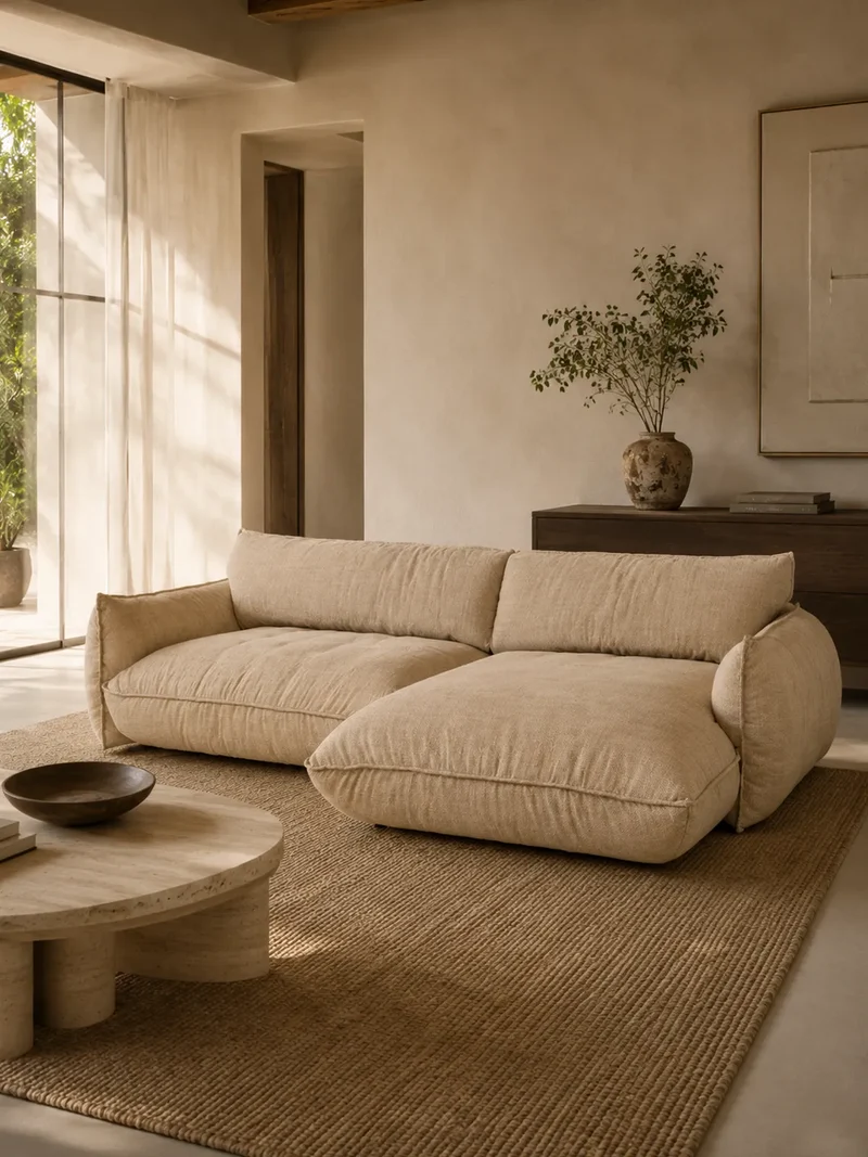 Fluffy Sofa | "REC Armteil links + Element 105 Armteil rechts"