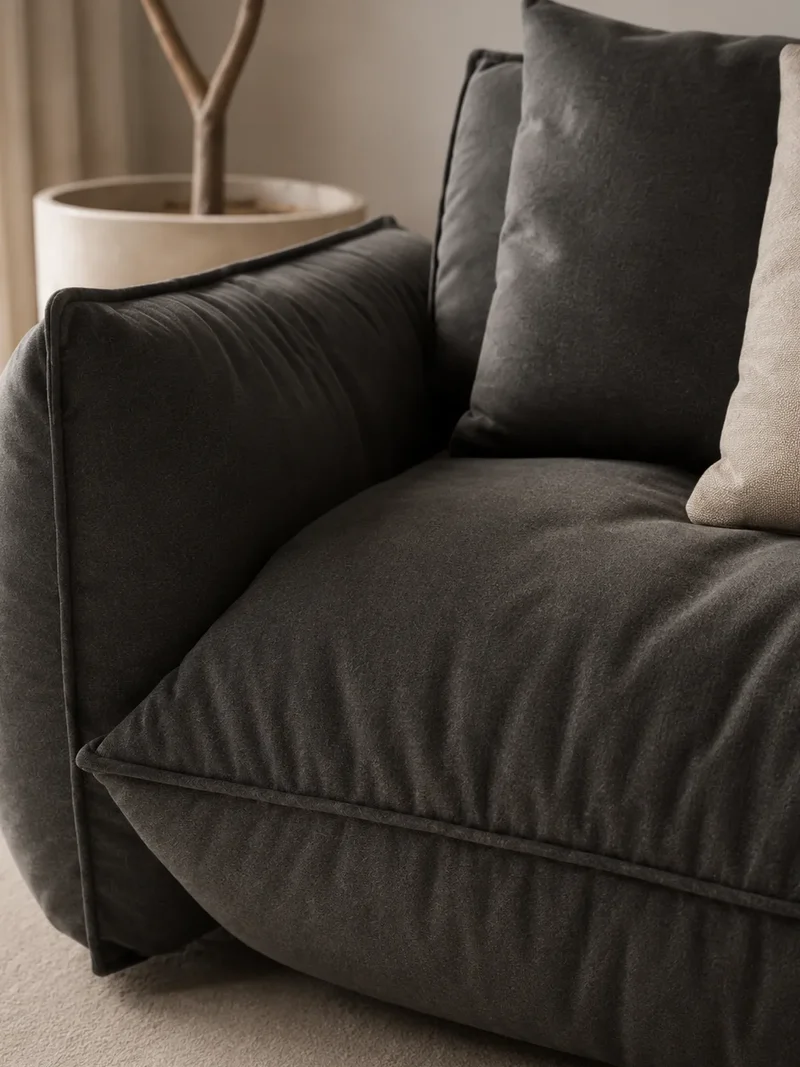 Fluffy Sofa | "Element 105 Armteil links + Trapezelement + 2HT rechts"