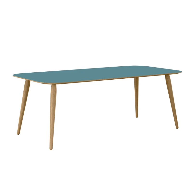 PLAYrechteckiger Eichen- und Laminat-Couchtisch