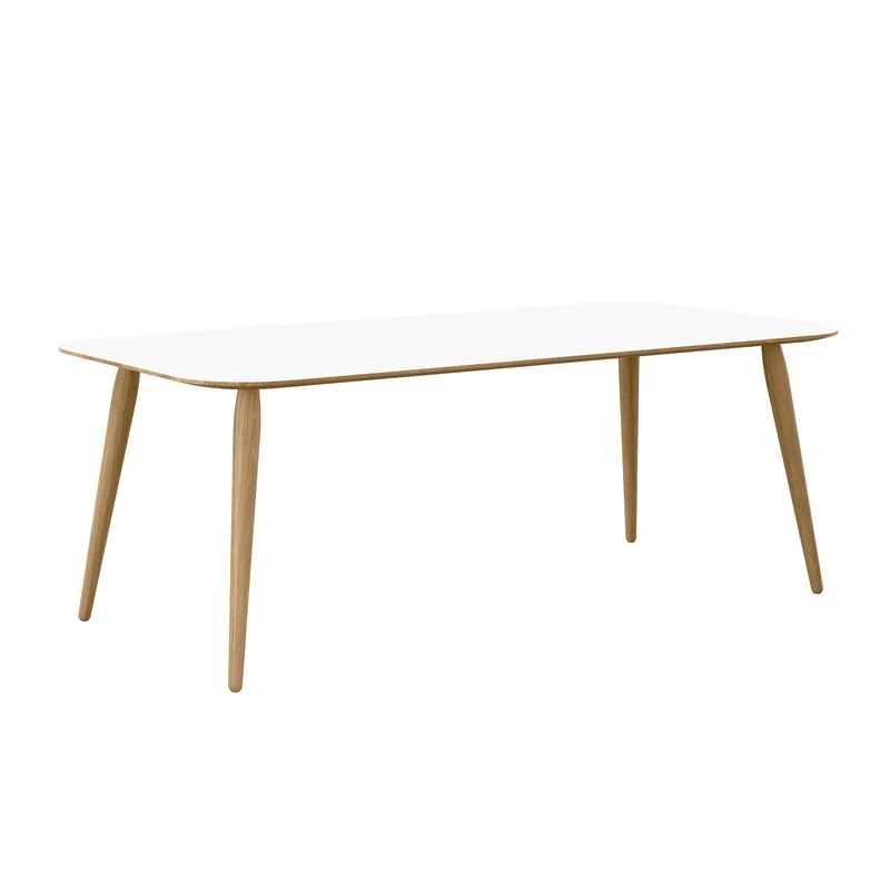 PLAYrechteckiger Eichen- und Laminat-Couchtisch