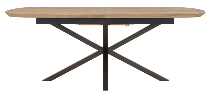 Massivholztisch Teak, ausziehbar