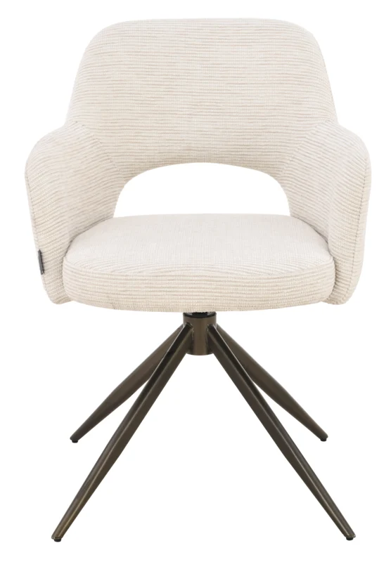 Drehstuhl Cloe, creme