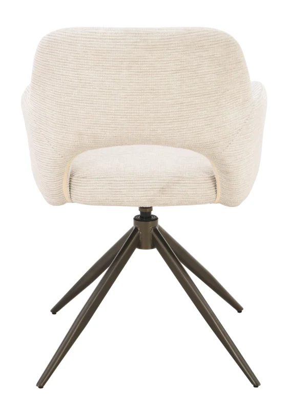 Drehstuhl Cloe, creme