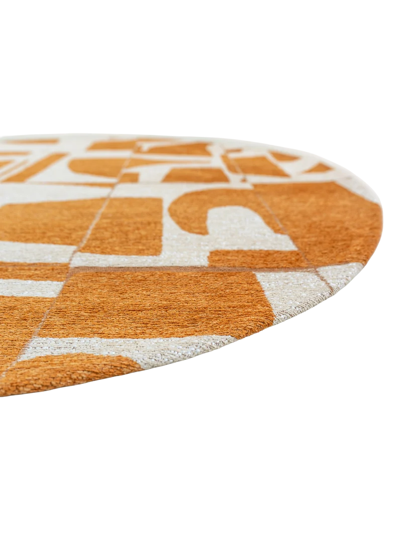 Craft Papercut Curry Runder Teppich