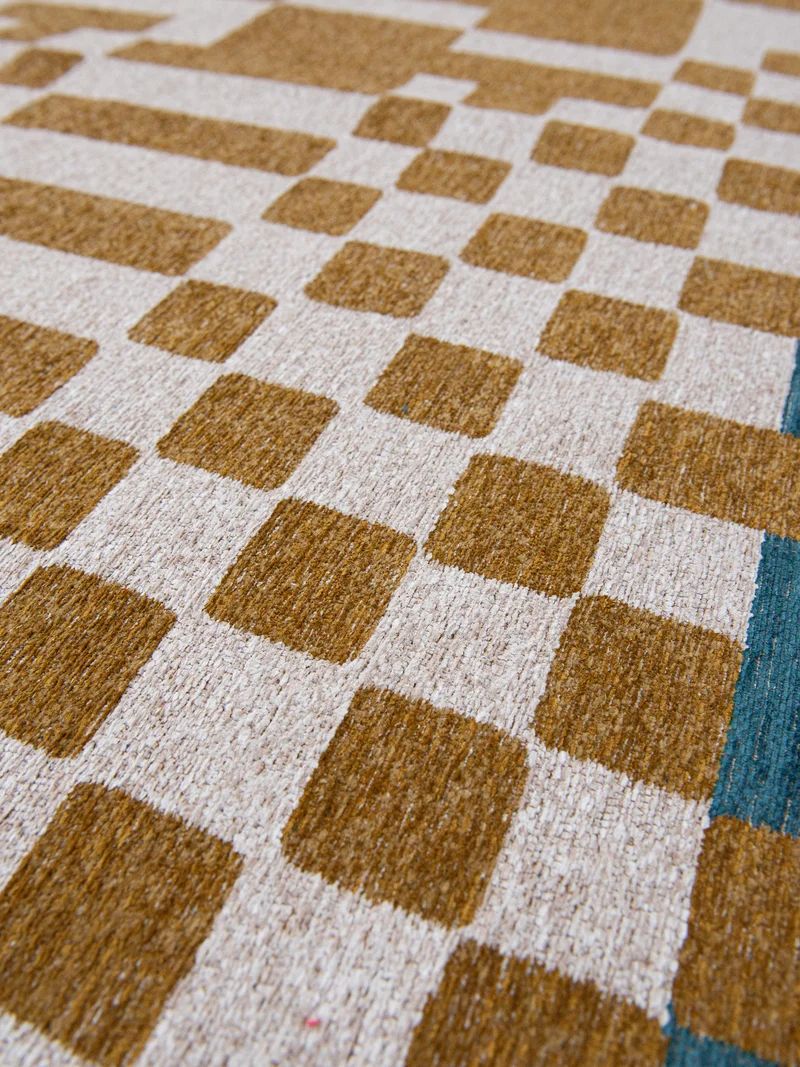 Craft Chess Honey Teppich