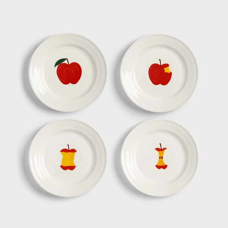 SET DE 4 PETITES ASSIETTES - HAINES