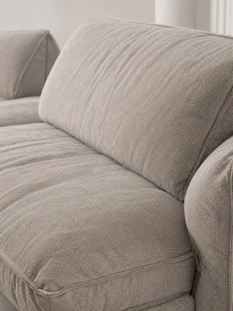 Fluffy Sofa | "2HT links + Trapezelement + Element 105 Armteil rechts"