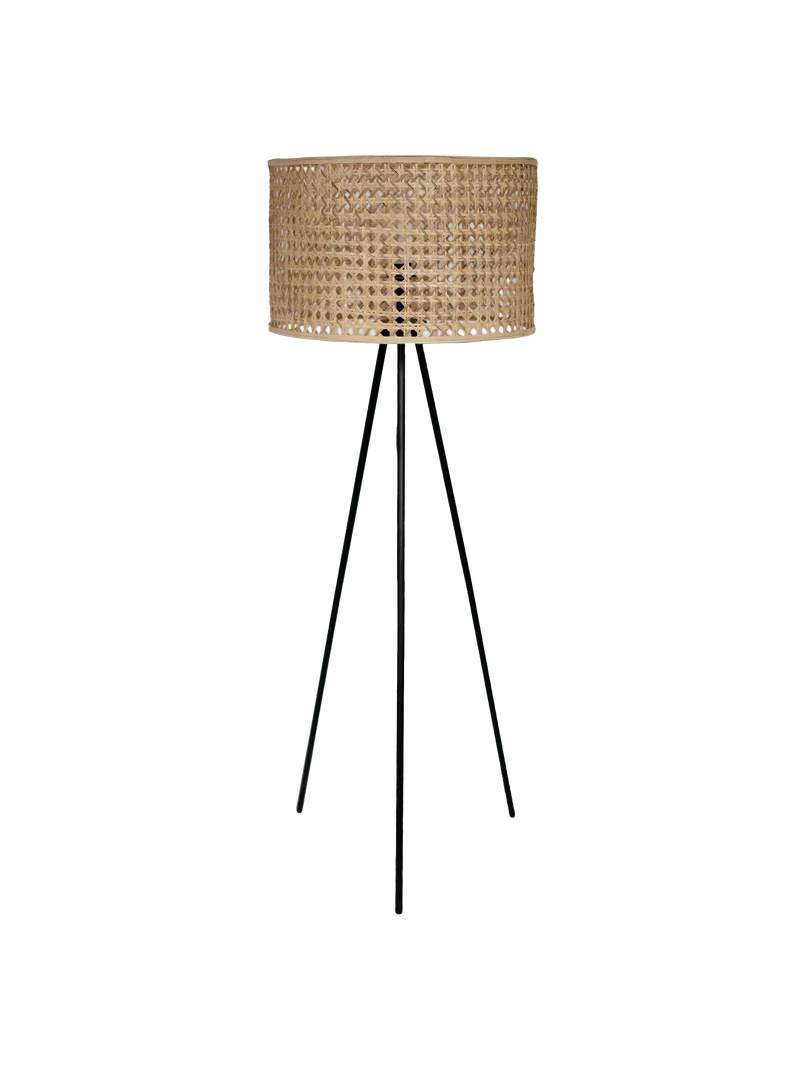 Stehlampe | Vienna mit Bambusschirm