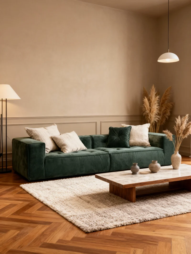 Sofa | "Tom" – waldgrün