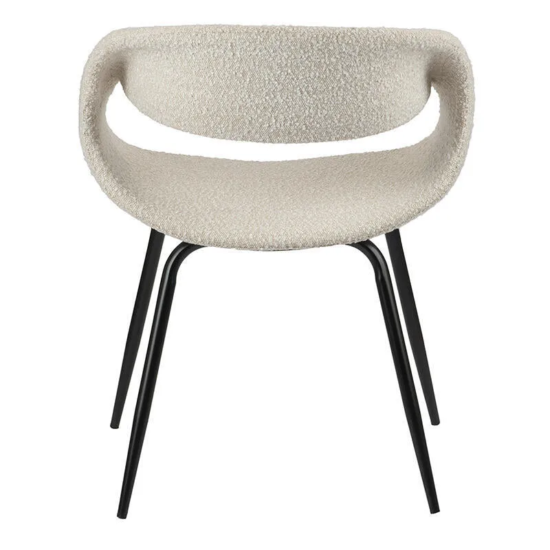 Esszimmerstuhl Boucle, creme