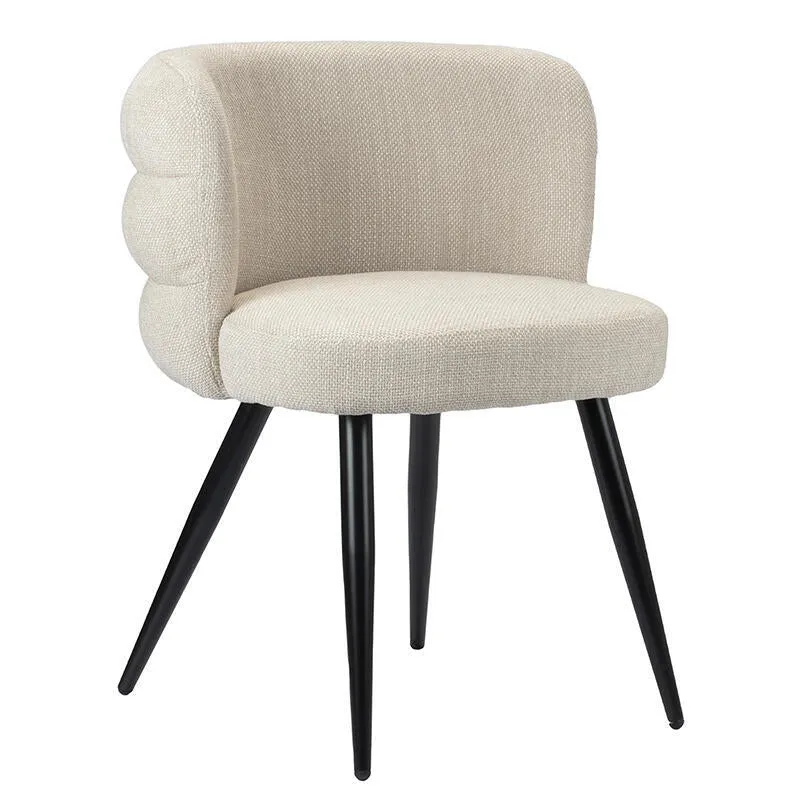 Polsterstuhl, beige