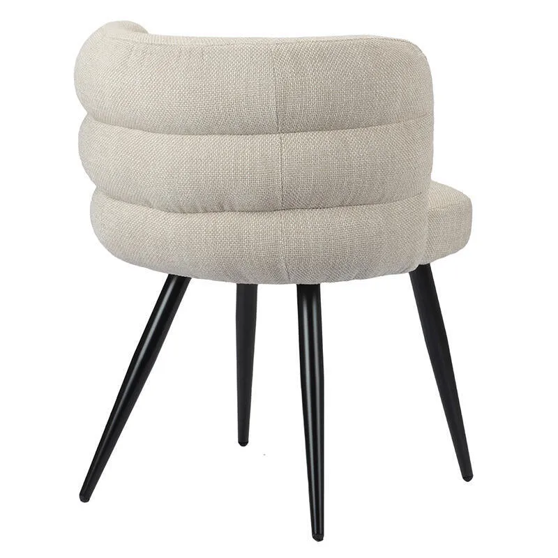 Polsterstuhl, beige