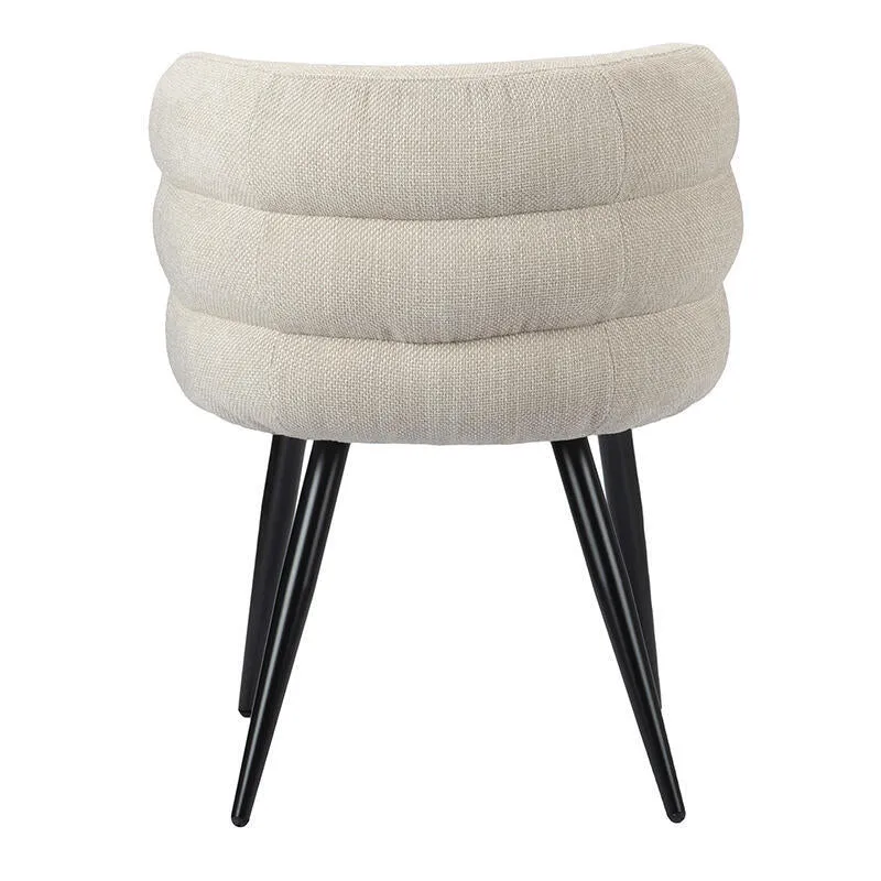 Polsterstuhl, beige