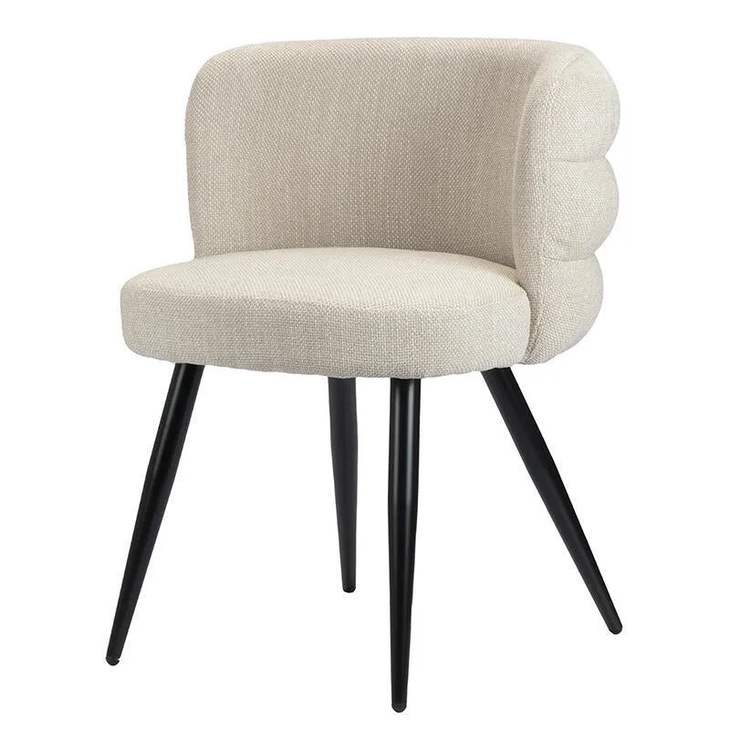Polsterstuhl, beige