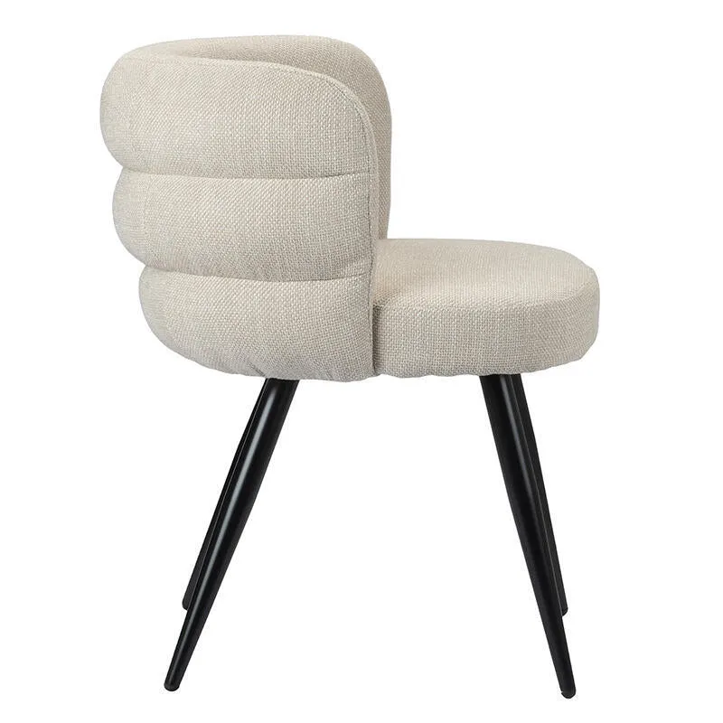 Polsterstuhl, beige