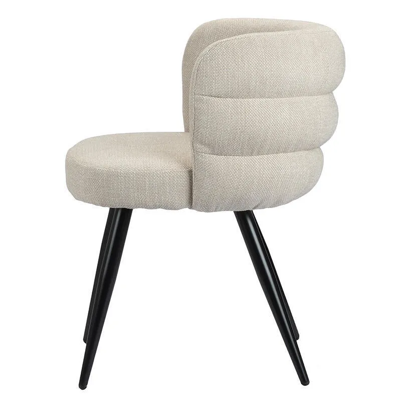 Polsterstuhl, beige