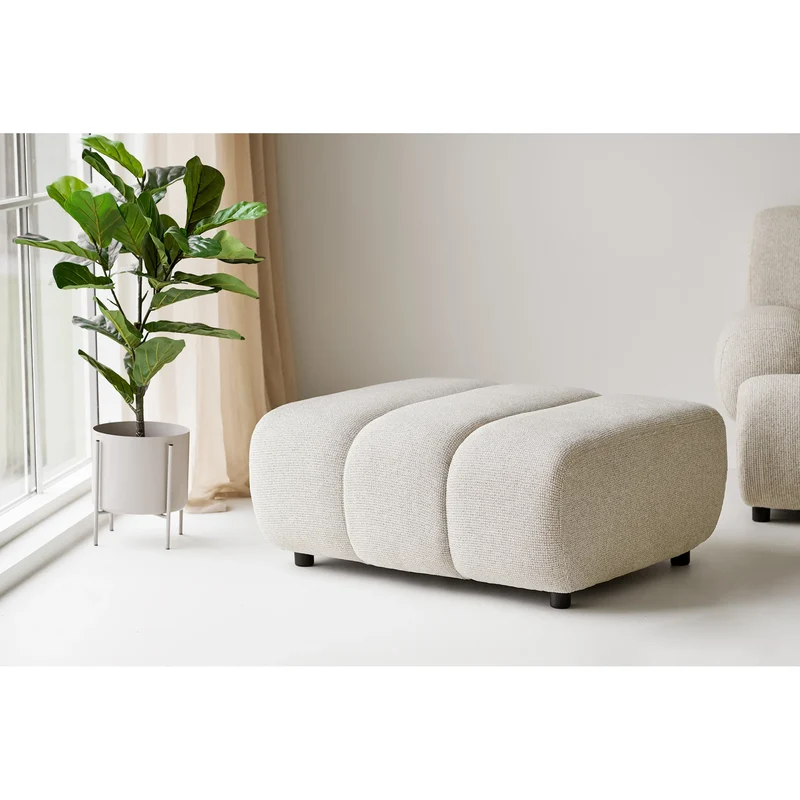 Loungesofa Modul Cloud Hocker, sandfarben
