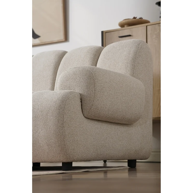 Loungesofa Modul Cloud, sandfarben