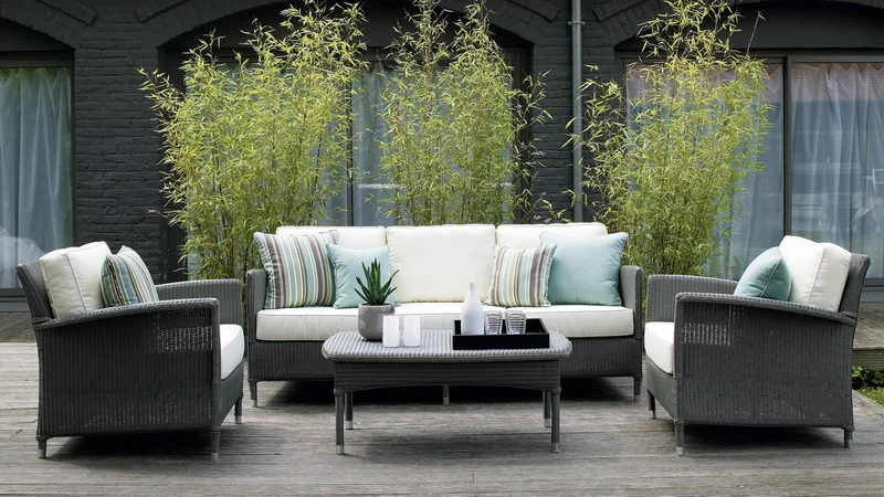 Gartensofa DOVILE 3-Sitzer