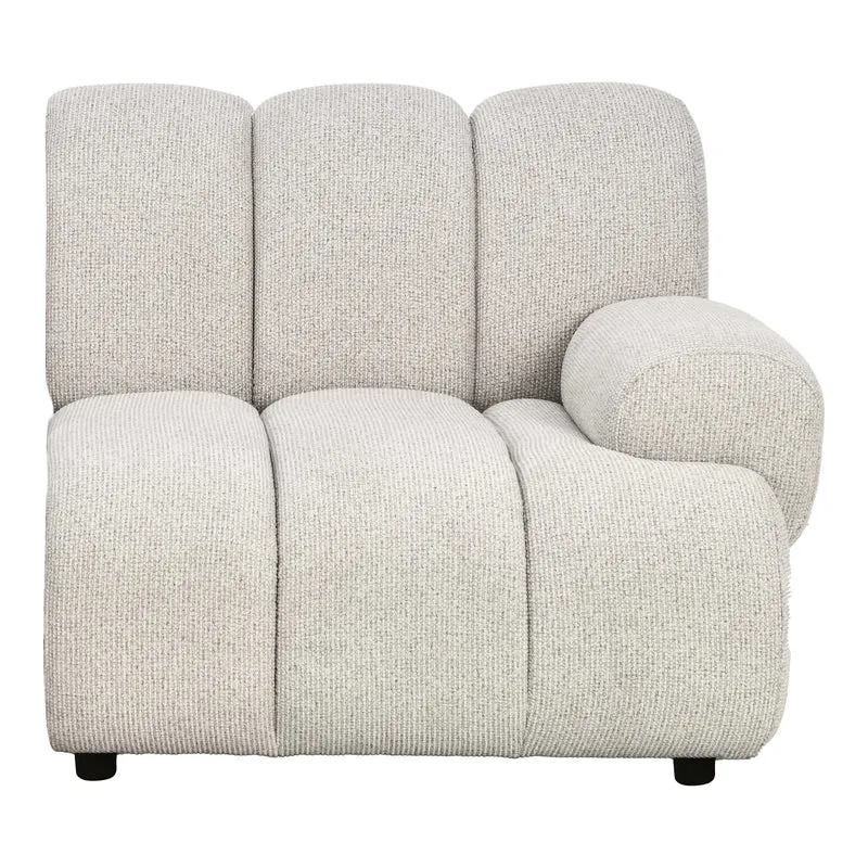 Loungesofa Modul Cloud Ecke rechts, sandfarben