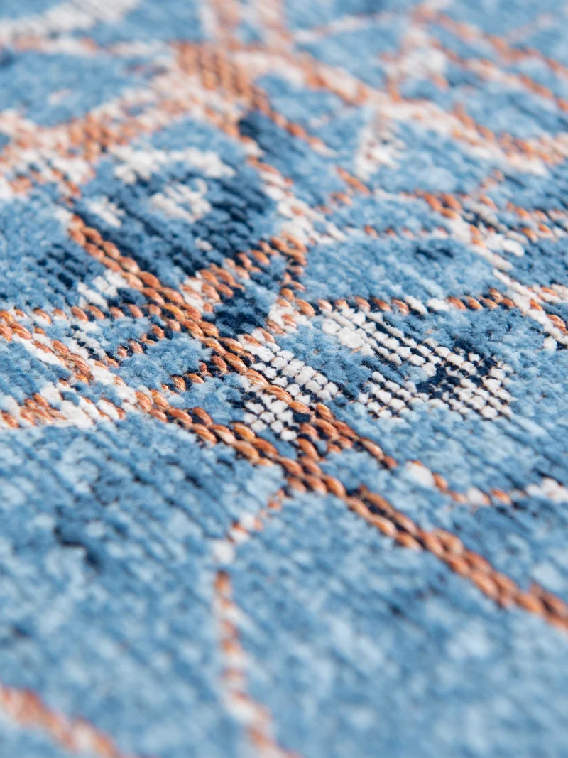 Cities Tokio Conductive Blue Teppich