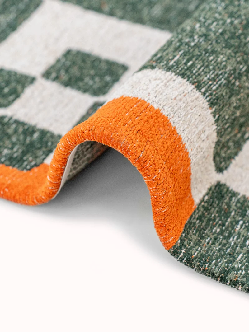 Craft Chess Deep Green Teppich